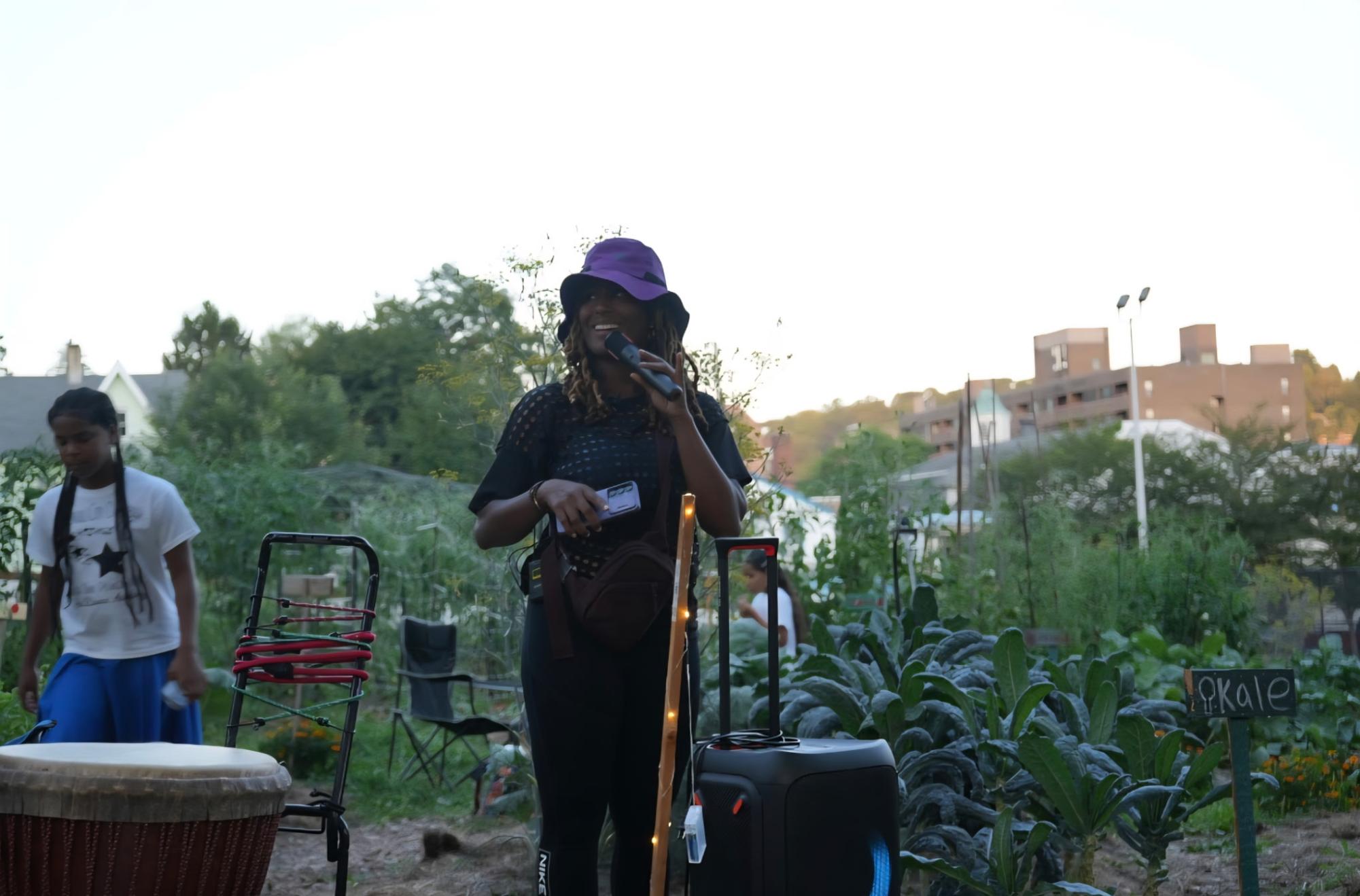 Community members welcome harvest season with hearty meal and entertainment