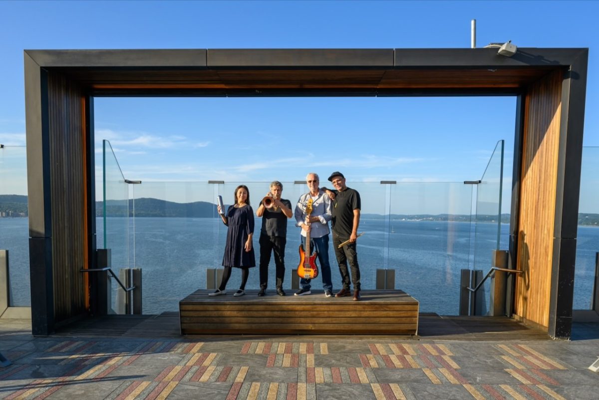 The band Dos Belos will be performing on Fleischmann Pier in Peekskill during Music Across the Hudson. (Historic Hudson River Towns)