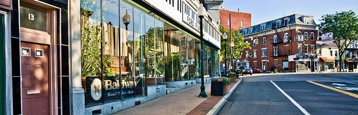 Historic building fronts in downtown Peekskill, part of the North Tour route. (Discovery Peekskill)