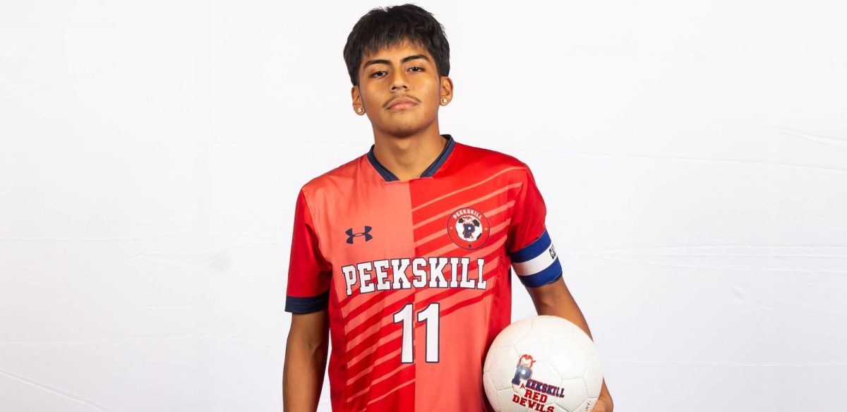 Capitán de fútbol Melvin Criollo. (Distrito Escolar de la Ciudad de Peekskill)