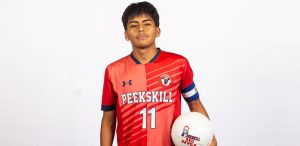 Capitán de fútbol Melvin Criollo. (Distrito Escolar de la Ciudad de Peekskill)
