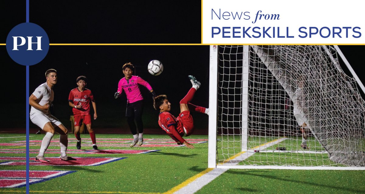 Peekskill competing against Byram Hills on Sept. 5. Peekskill City School District