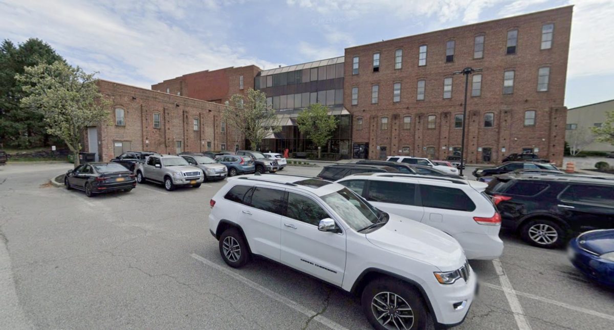 Atrium at Charles Point, at 8 John Walsh Boulevard, will house a new cannabis business. (Google Maps)