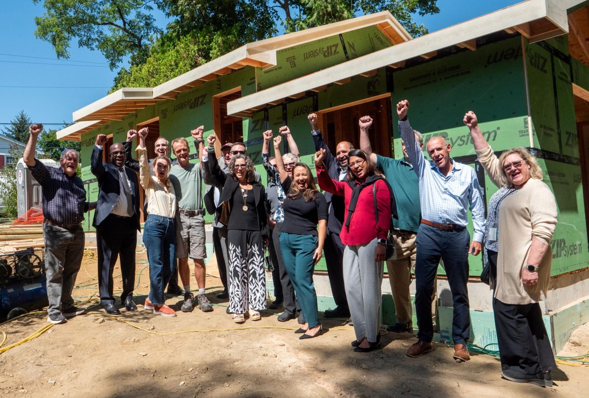 Stakeholders celebrate groundbreaking of first standalone Accessory Dwelling Unit in Westchester. (Habitat for Humanity New York City and Westchester County)