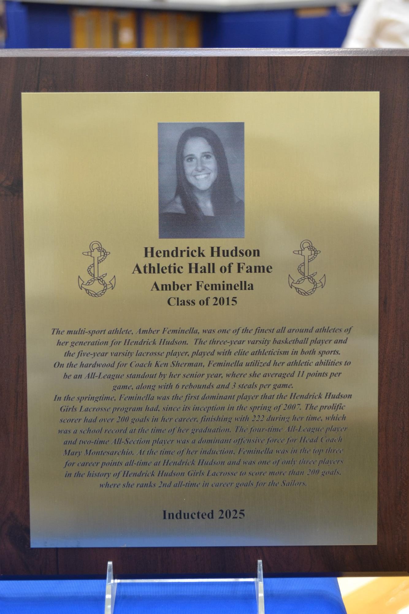 Seven athletes and teams spanning five decades inducted during homecoming weekend ceremony