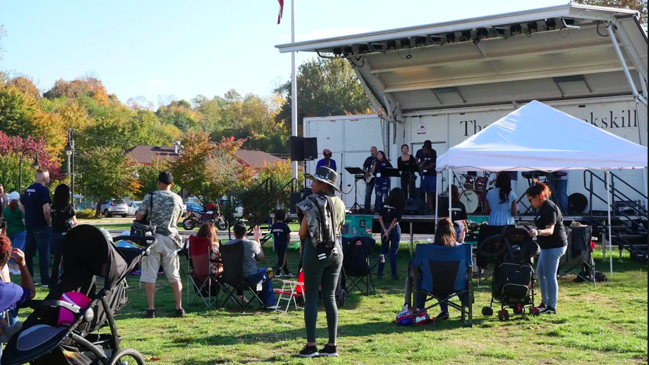 Musical performance during a past edition of Rock the Riverfront. (The Peak Community Church)