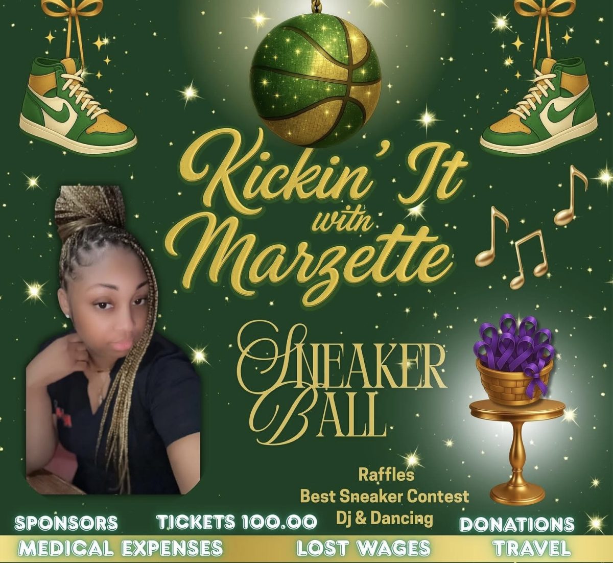 "Kickin’ It with Marzette" aims to raise awareness about kidney donation and lupus while supporting local advocate Marzette Hairston. (Supplied)