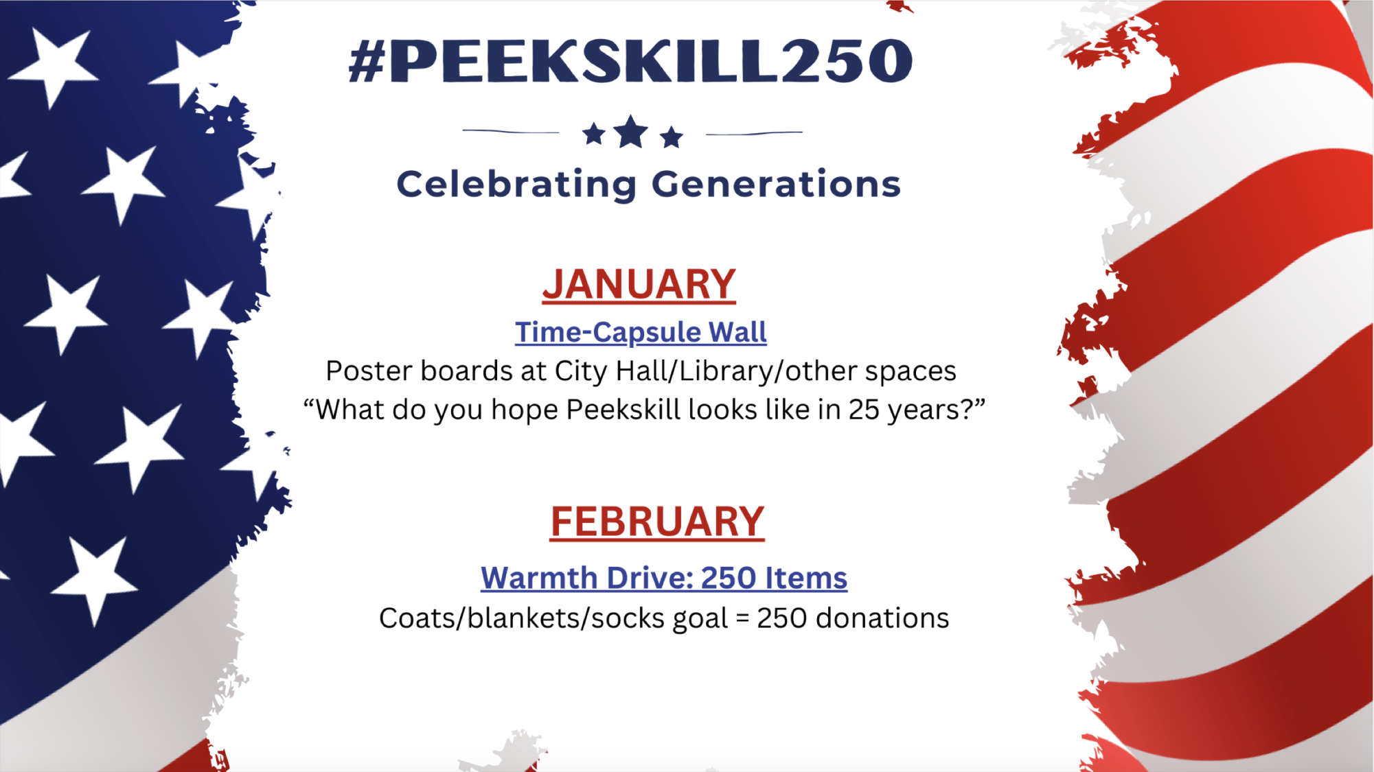 City envisions scavenger hunt, history walk, volunteer initiatives