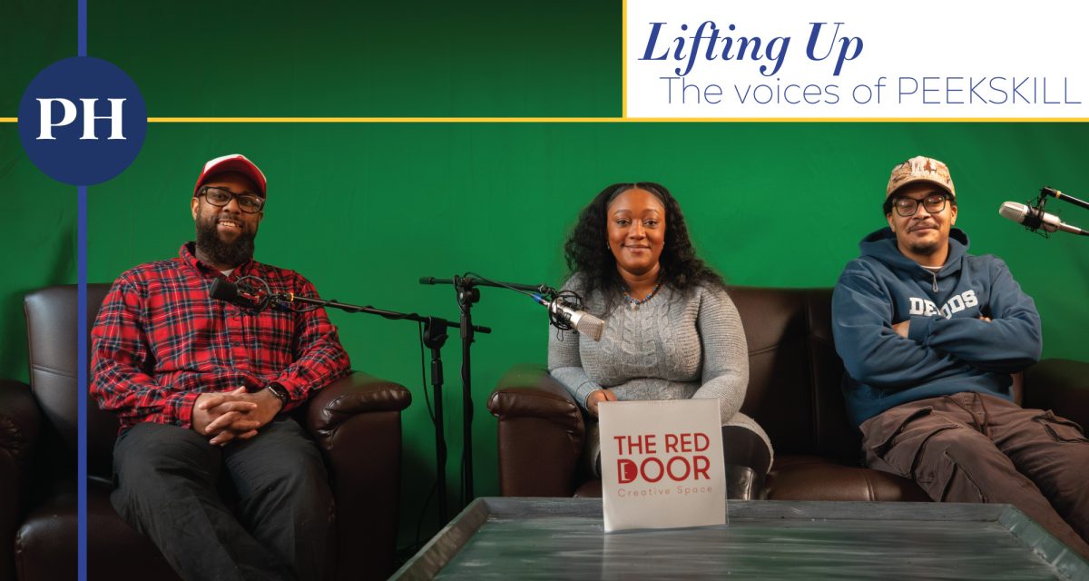 Naheem Gross, Asia Murrell and Muhammed Patterson of Red Door Creative Space.