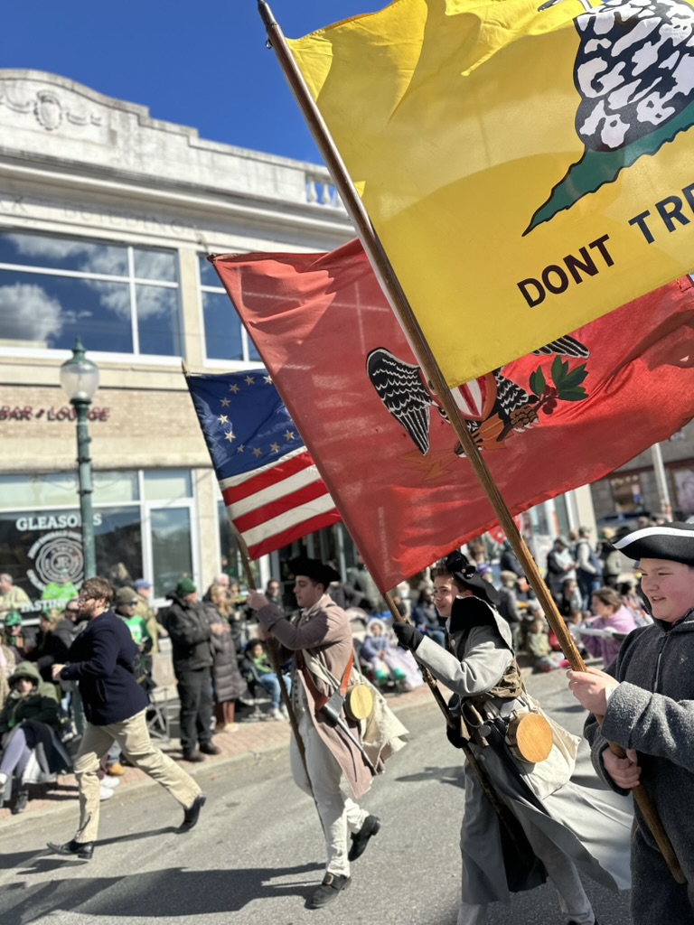 On March 14, the sun lit up the blue skies and the wearin’ of the green lit up Peekskill