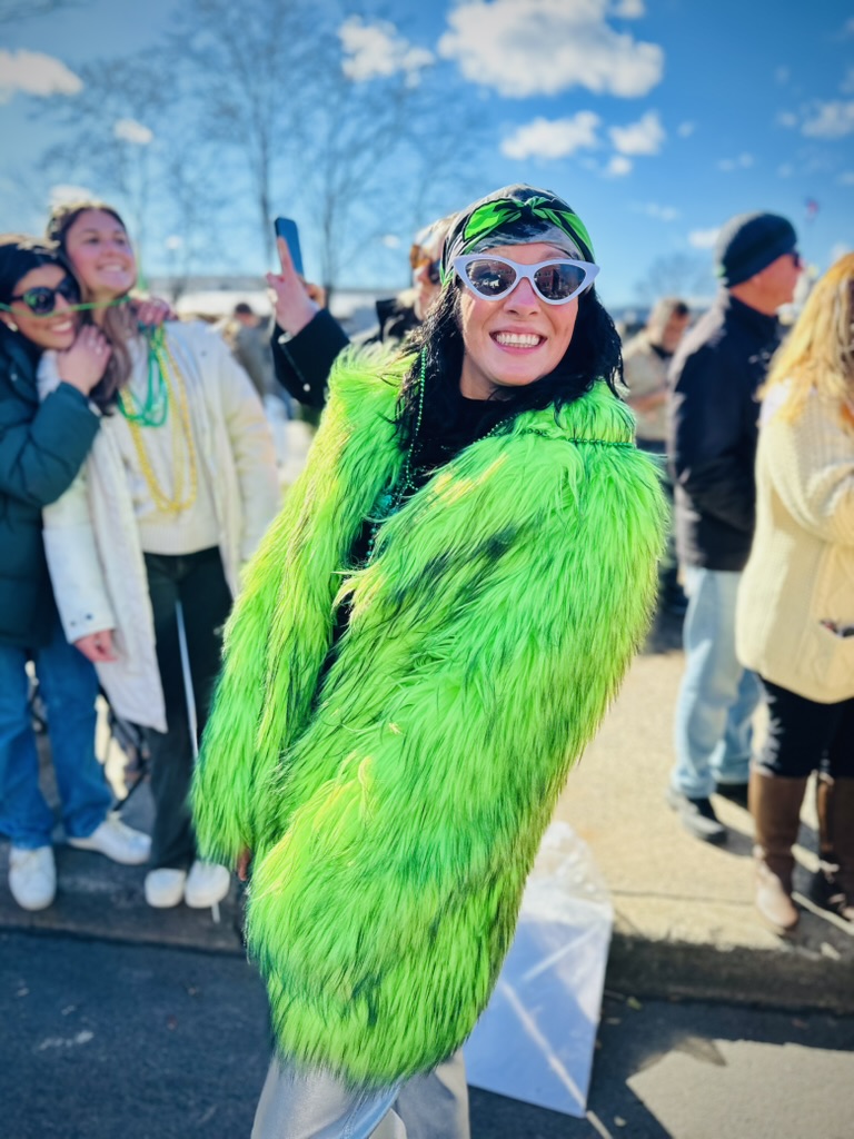 On March 14, the sun lit up the blue skies and the wearin’ of the green lit up Peekskill