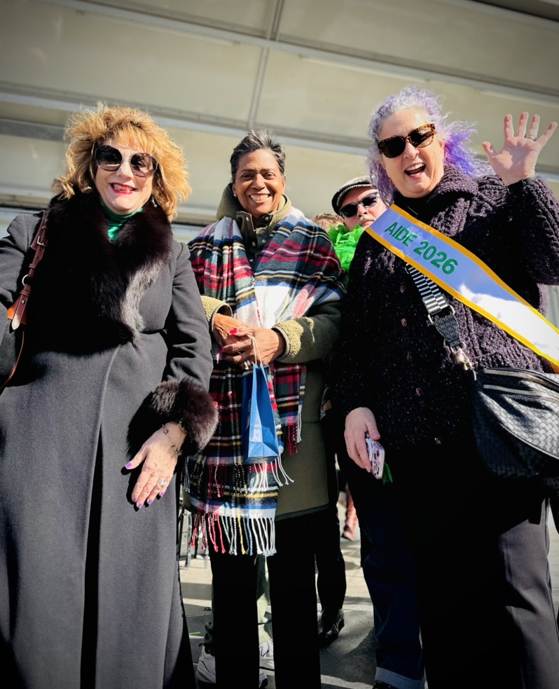 On March 14, the sun lit up the blue skies and the wearin’ of the green lit up Peekskill