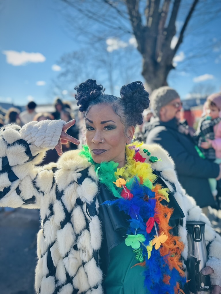 On March 14, the sun lit up the blue skies and the wearin’ of the green lit up Peekskill