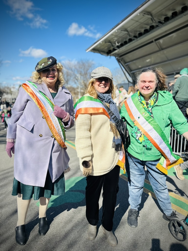 On March 14, the sun lit up the blue skies and the wearin’ of the green lit up Peekskill