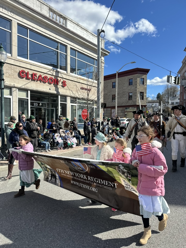 On March 14, the sun lit up the blue skies and the wearin’ of the green lit up Peekskill