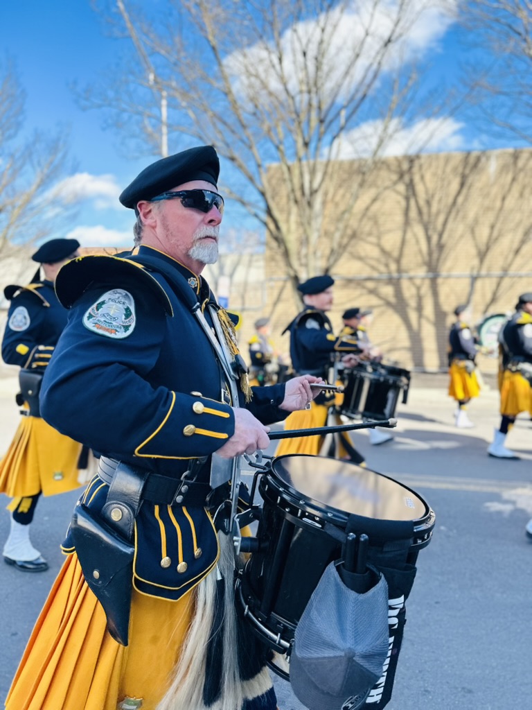 On March 14, the sun lit up the blue skies and the wearin’ of the green lit up Peekskill