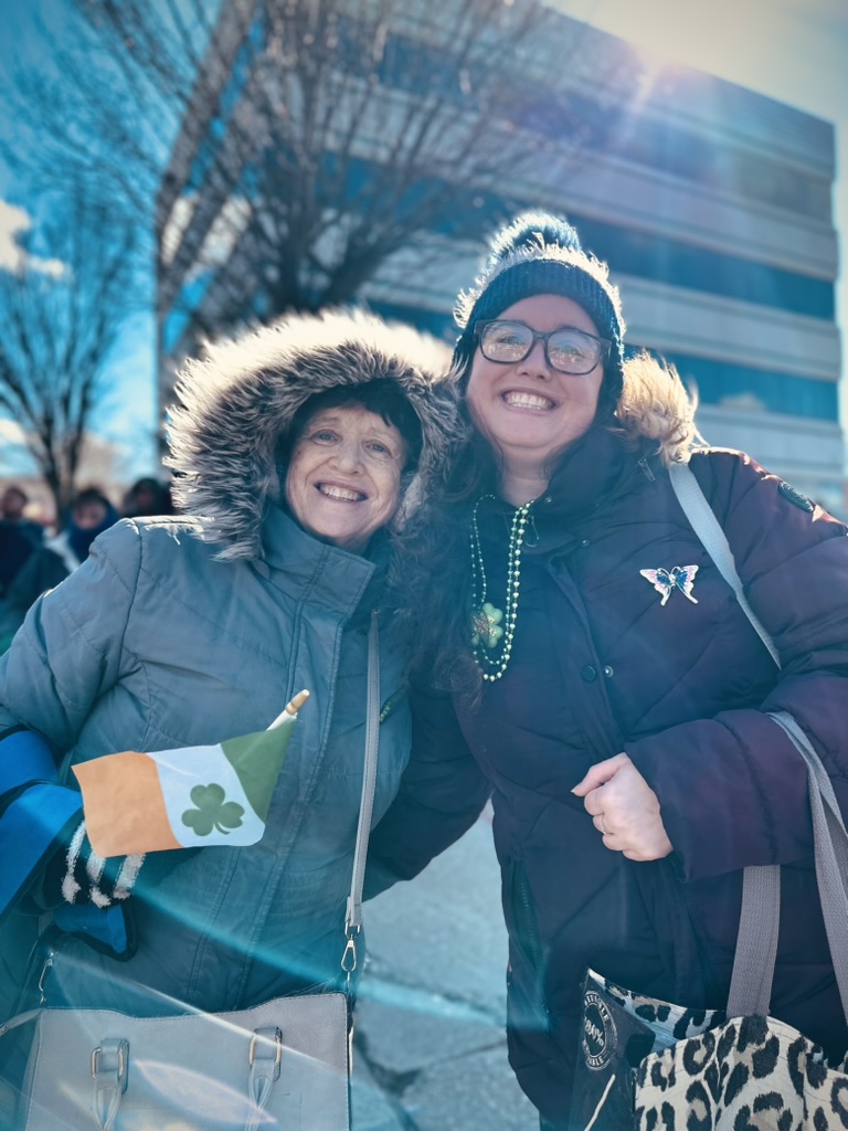 On March 14, the sun lit up the blue skies and the wearin’ of the green lit up Peekskill
