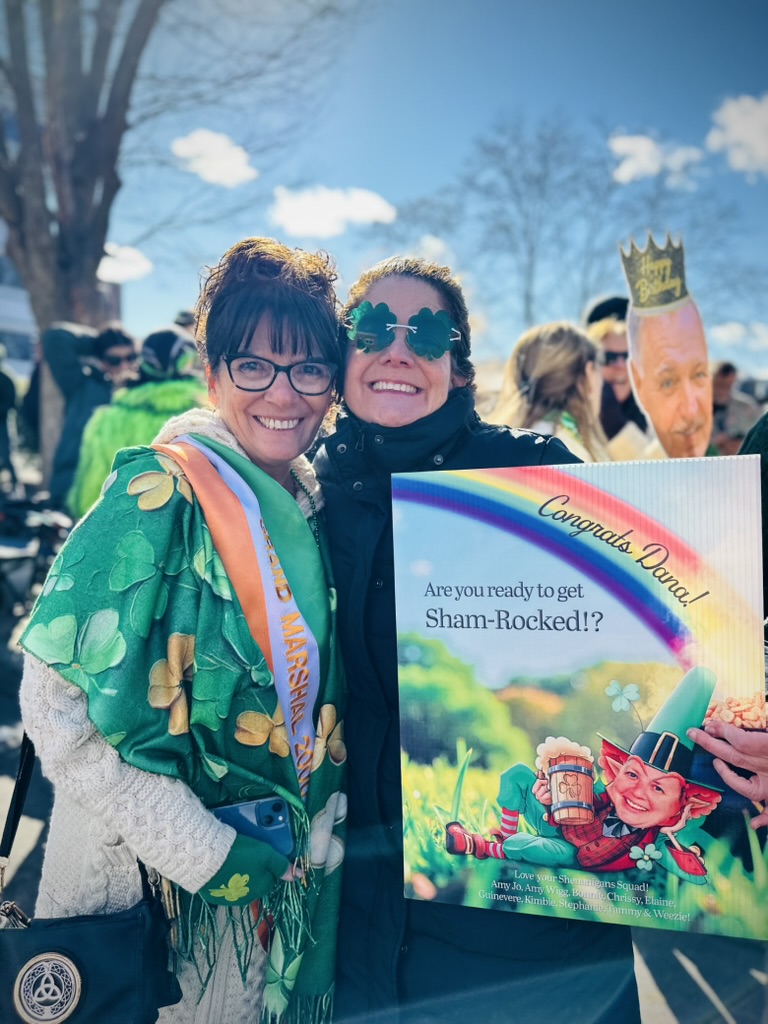On March 14, the sun lit up the blue skies and the wearin’ of the green lit up Peekskill