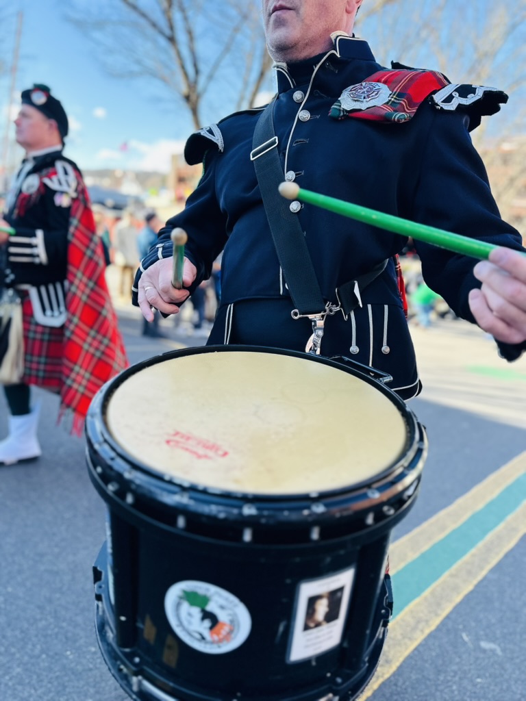 On March 14, the sun lit up the blue skies and the wearin’ of the green lit up Peekskill