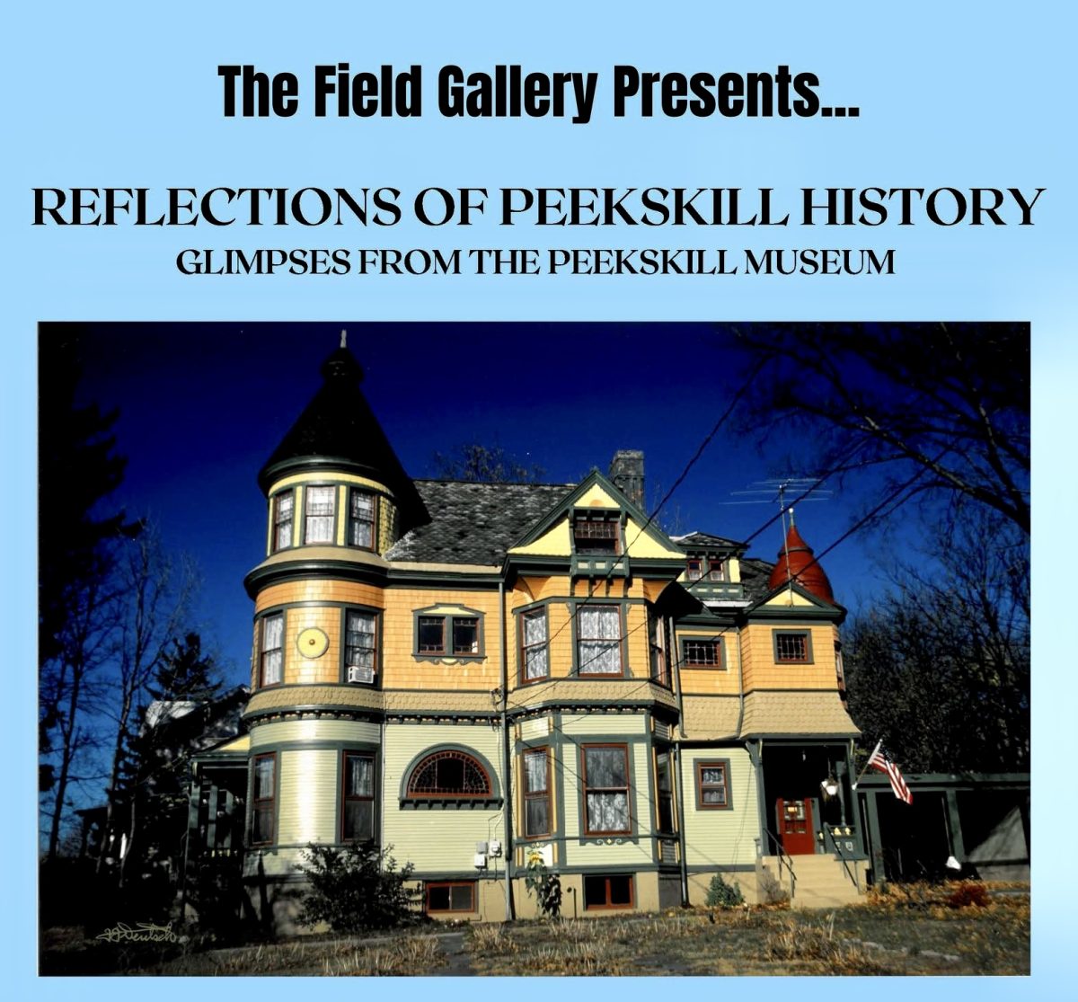 Historical images from the Peekskill Museum archives are featured in the exhibition “Reflections of Peekskill History” at The Field Library, on view through March 30. (Peekskill Museum)]
