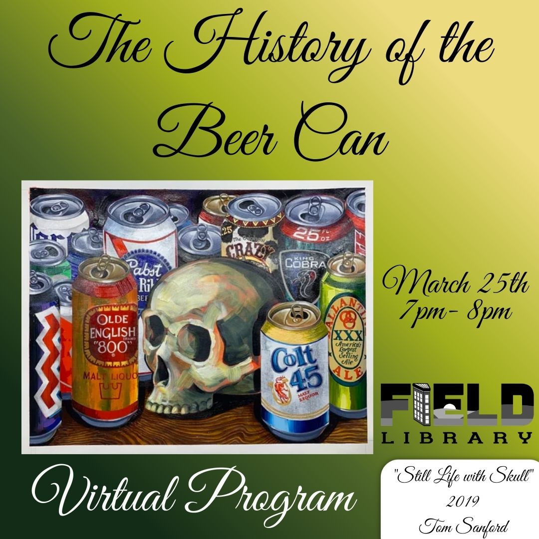 The history of the beer can stretches back more than 90 years, (The Field Library)