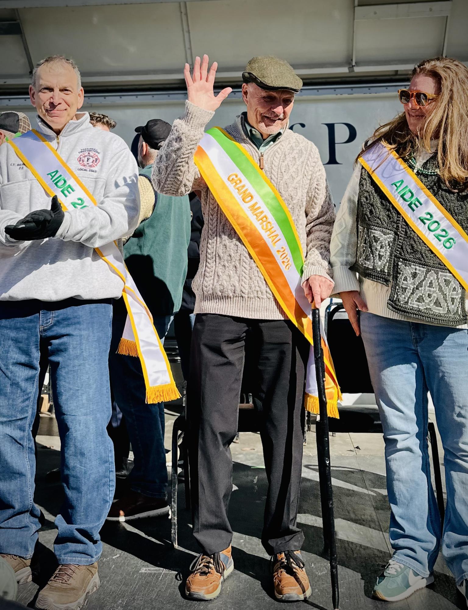 On March 14, the sun lit up the blue skies and the wearin’ of the green lit up Peekskill