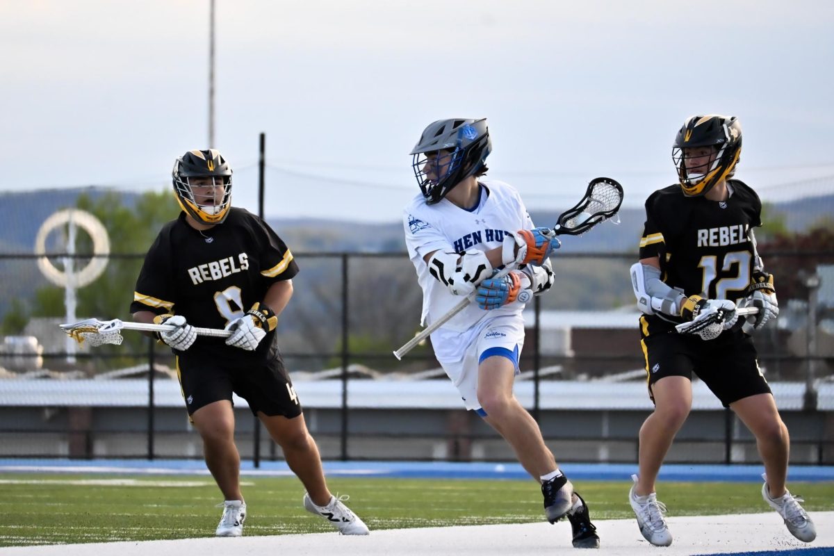 Action from Hen Hud vs Lakeland/Panas on April 24.