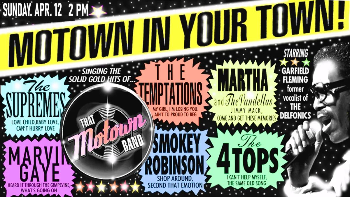 That Motown Band performs on April 12 at Paramount Hudson Valley Theater. (Paramount Hudson Valley Theater)