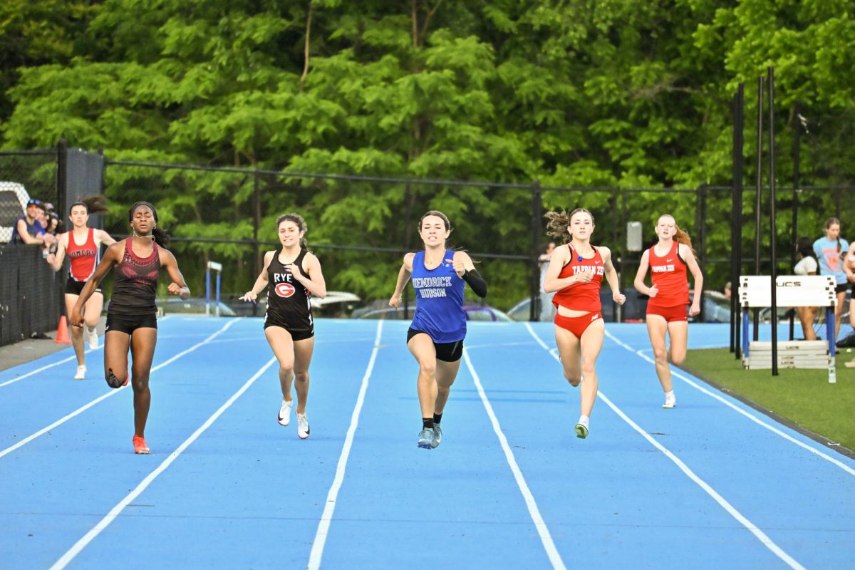 Hen Hud’s Sophia Savatgy competing at the Section 1 Class B Championships on May 27. 