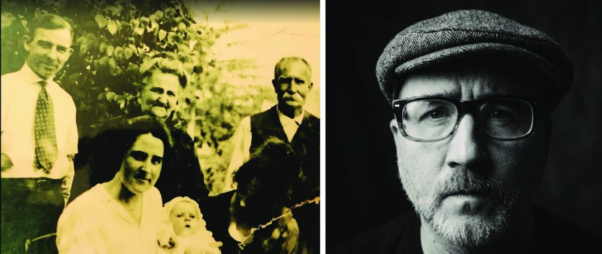 (Left image) Jimmy McKeon (right) and family circa 1910s. (Supplied)
(Right image) Tim Feeney. (Supplied)