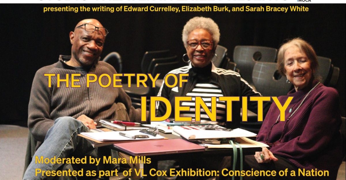 Guest poets will participate in The Poetry of Identity on July 19 at Studio Theater in Exile @ Hudson Valley MOCA in a reading inspired by The Conscience of a Nation exhibition. (Studio Theater in Exile)
