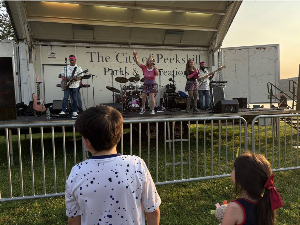 Riverfront Green serves as a community gathering space during the summer, hosting the Peekskill Summer Concert Series with free weekly performances in July. 